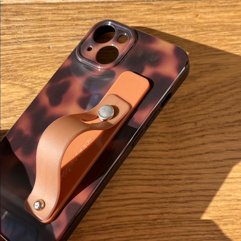 Amazon Brown Tortoise Shell Phone Case - Picture 2 of 3